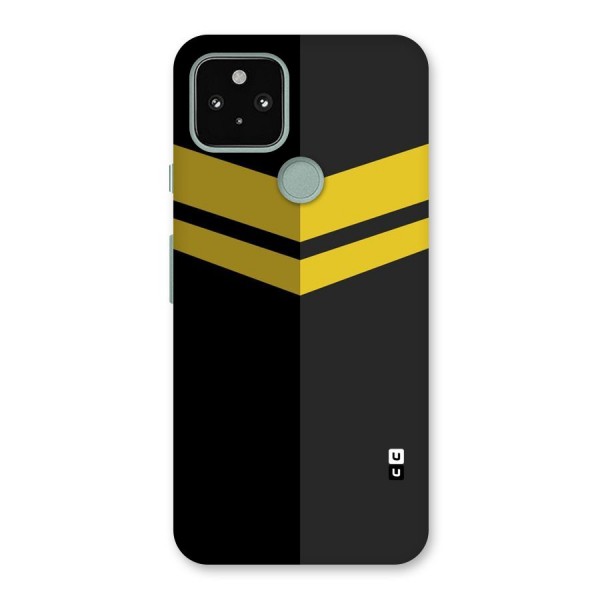Yellow Lines Back Case for Google Pixel 5