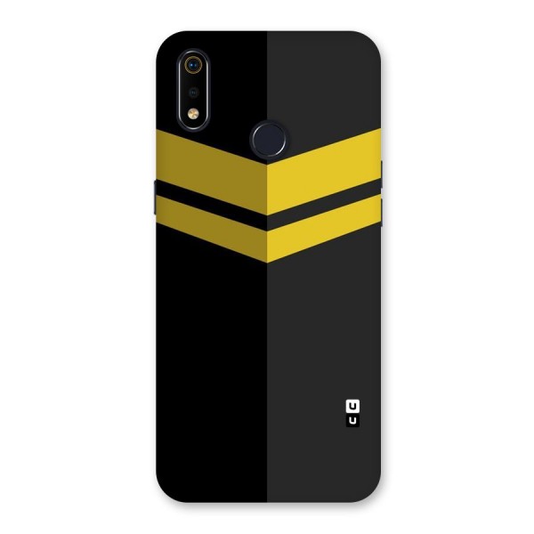 Yellow Lines Back Case for Realme 3i