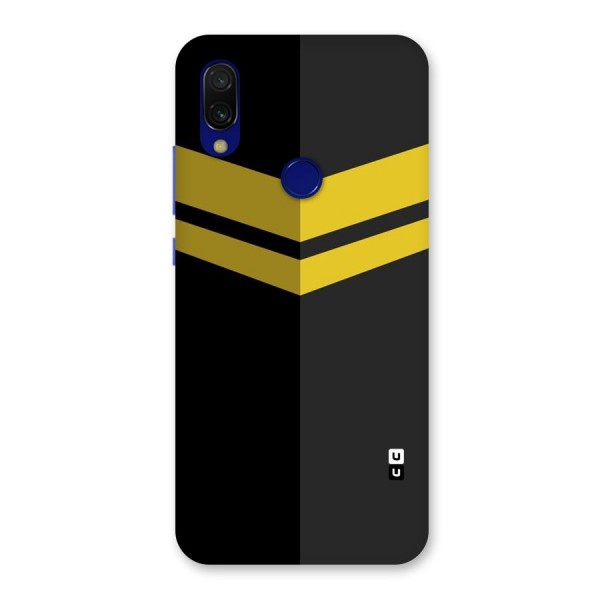 Yellow Lines Back Case for Redmi Y3