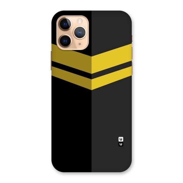 Yellow Lines Back Case for iPhone 11 Pro