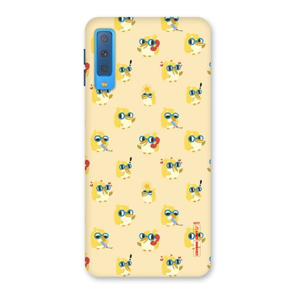 Yellow Parrot Back Case for Galaxy A7 (2018)
