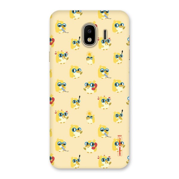 Yellow Parrot Back Case for Galaxy J4
