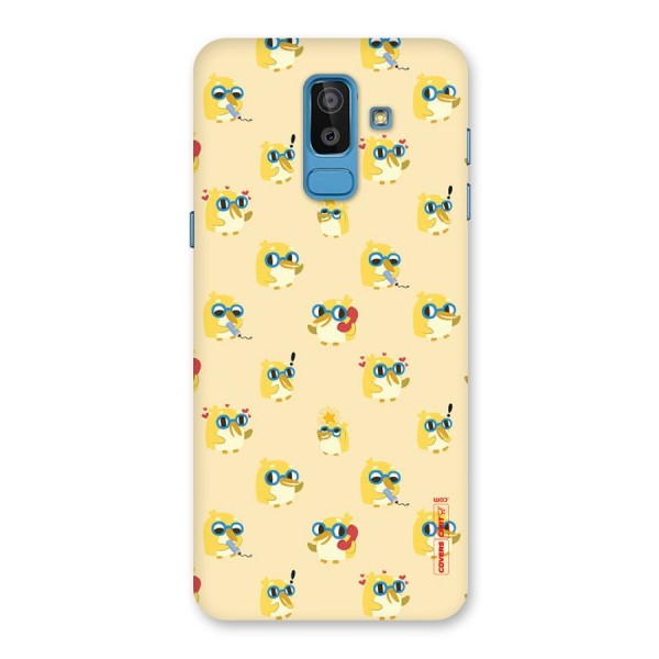 Yellow Parrot Back Case for Galaxy J8