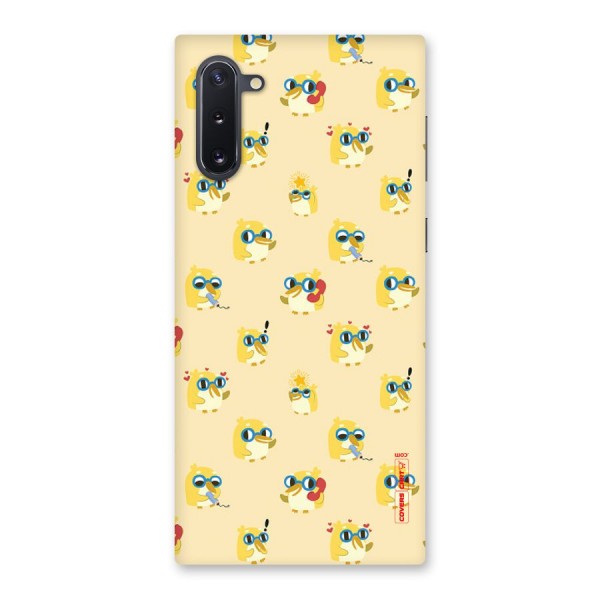 Yellow Parrot Back Case for Galaxy Note 10