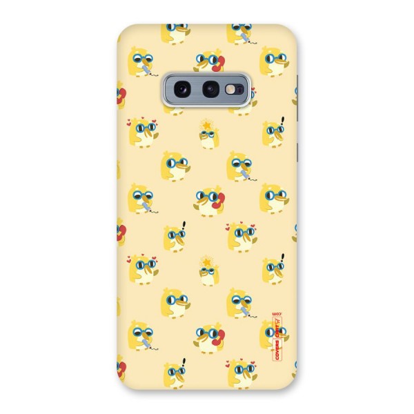 Yellow Parrot Back Case for Galaxy S10e