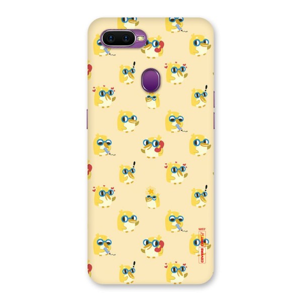Yellow Parrot Back Case for Oppo F9