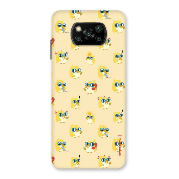 Yellow Parrot Back Case for Poco X3