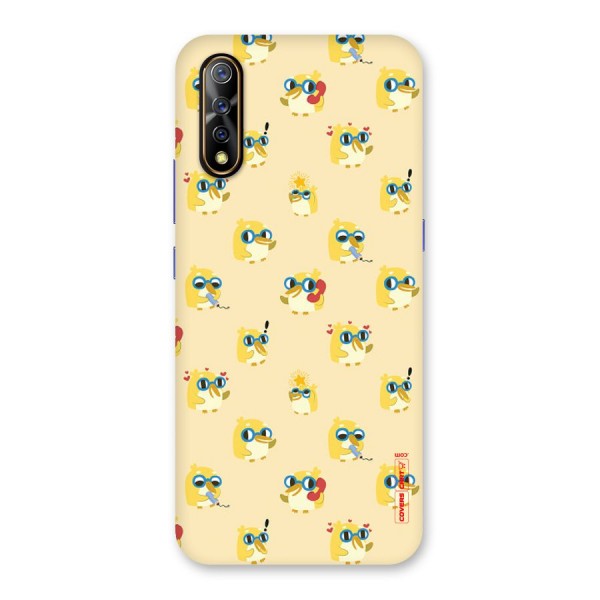 Yellow Parrot Back Case for Vivo S1