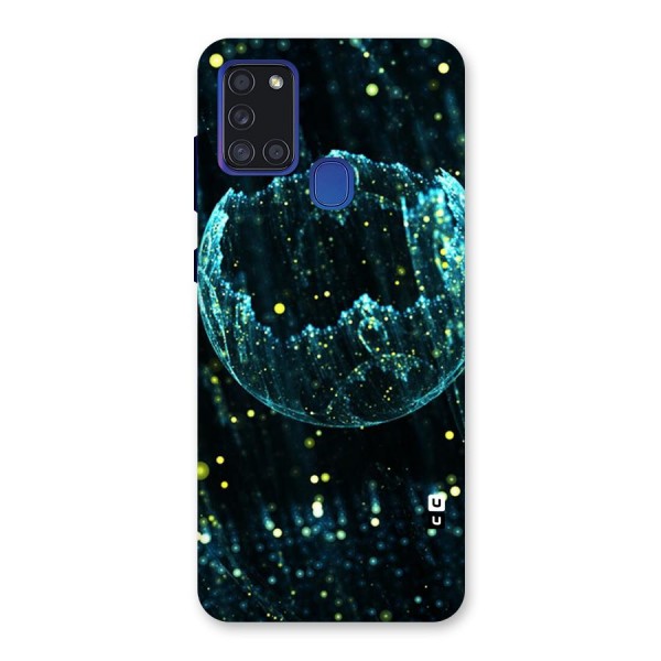 Yellow Rain Back Case for Galaxy A21s
