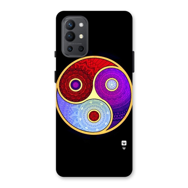 Yin Yang Mandala Design Back Case for OnePlus 9R