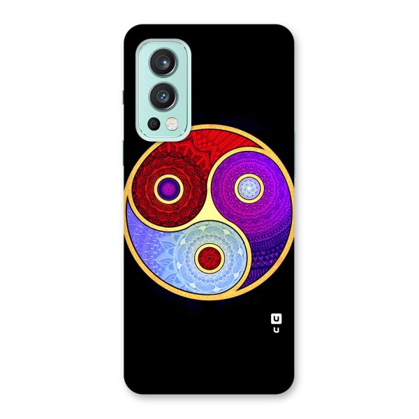 Yin Yang Mandala Design Back Case for OnePlus Nord 2 5G