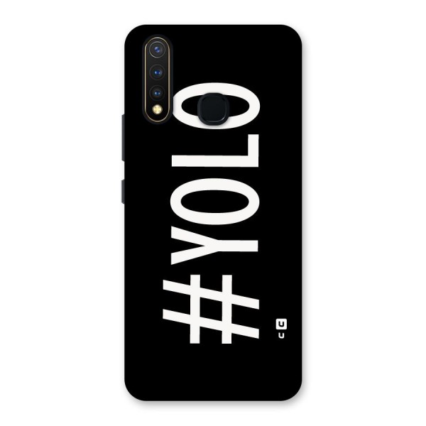 Yolo Back Case for Vivo U20