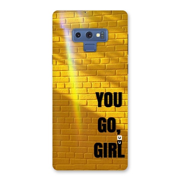 You Go Girl Wall Back Case for Galaxy Note 9