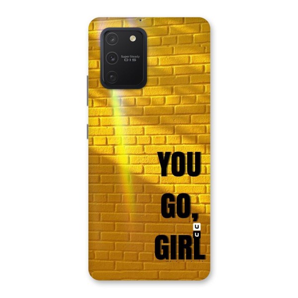 You Go Girl Wall Back Case for Galaxy S10 Lite