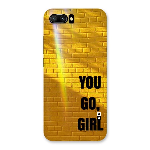 You Go Girl Wall Back Case for Honor 10