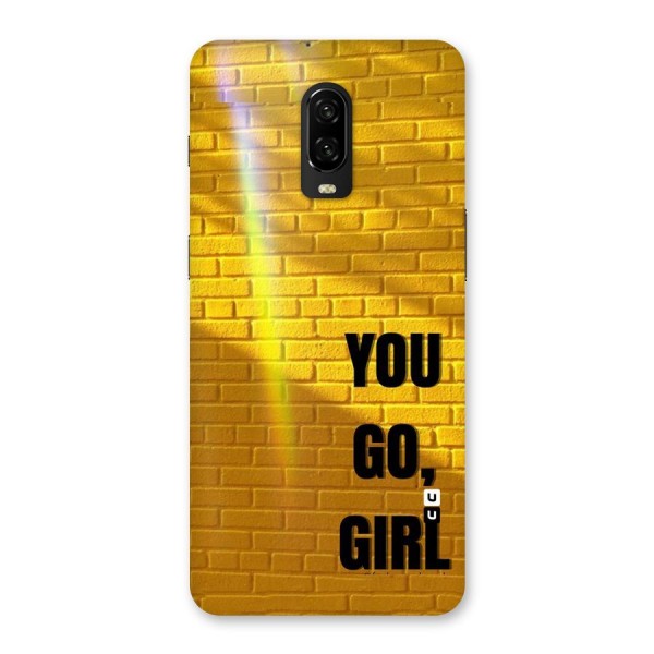 You Go Girl Wall Back Case for OnePlus 6T