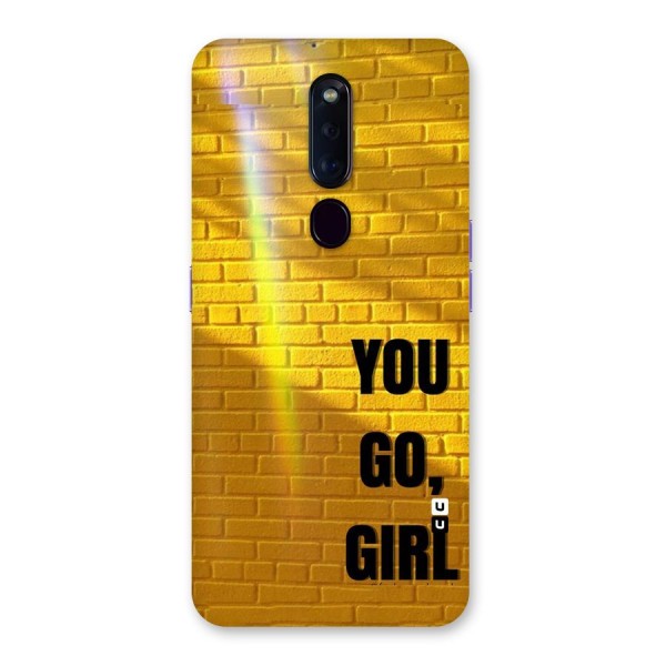 You Go Girl Wall Back Case for Oppo F11 Pro