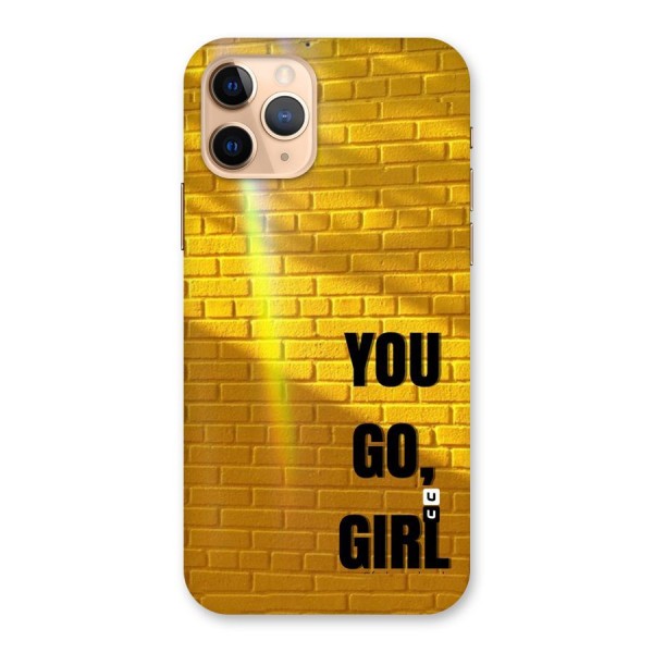 You Go Girl Wall Back Case for iPhone 11 Pro