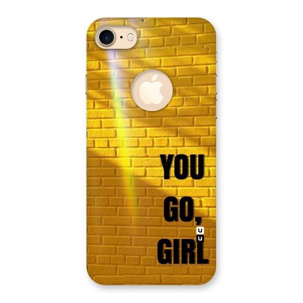 You Go Girl Wall Back Case for iPhone 7 Logo Cut