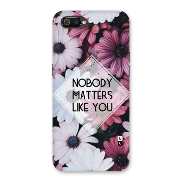 You Matter Back Case for Realme C2