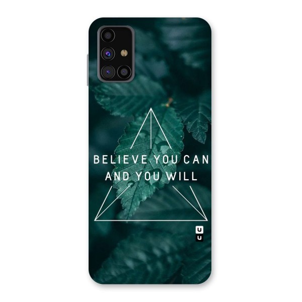 You Will Back Case for Galaxy M31s
