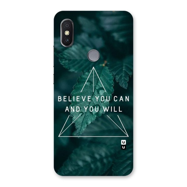 You Will Back Case for Redmi Y2