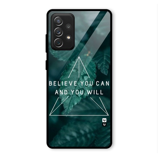 You Will Glass Back Case for Galaxy A72