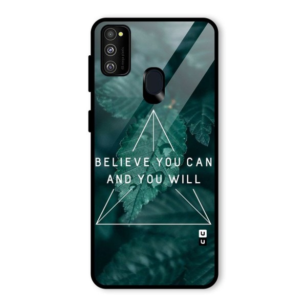 You Will Glass Back Case for Galaxy M30s