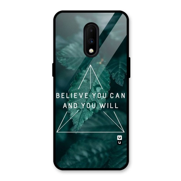 You Will Glass Back Case for OnePlus 7