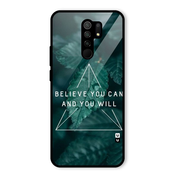 You Will Glass Back Case for Redmi 9 Prime