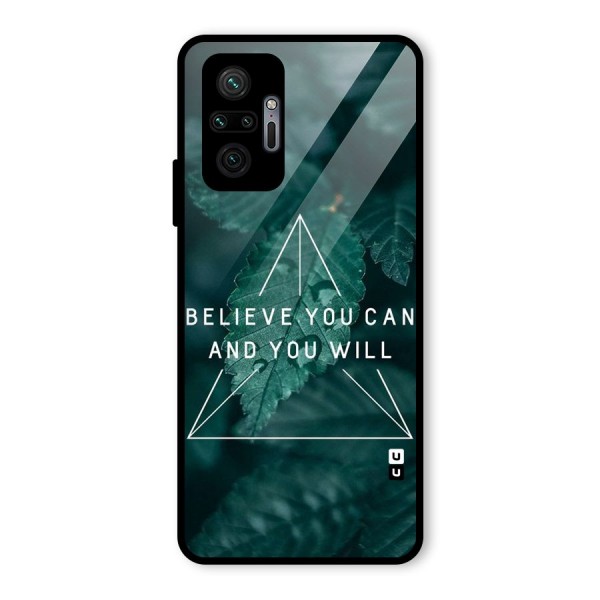 You Will Glass Back Case for Redmi Note 10 Pro Max