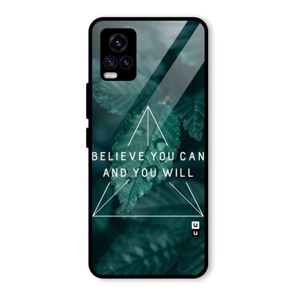 You Will Glass Back Case for Vivo V20