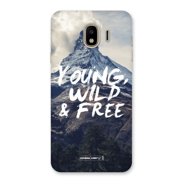 Young Wild and Free Back Case for Galaxy J4