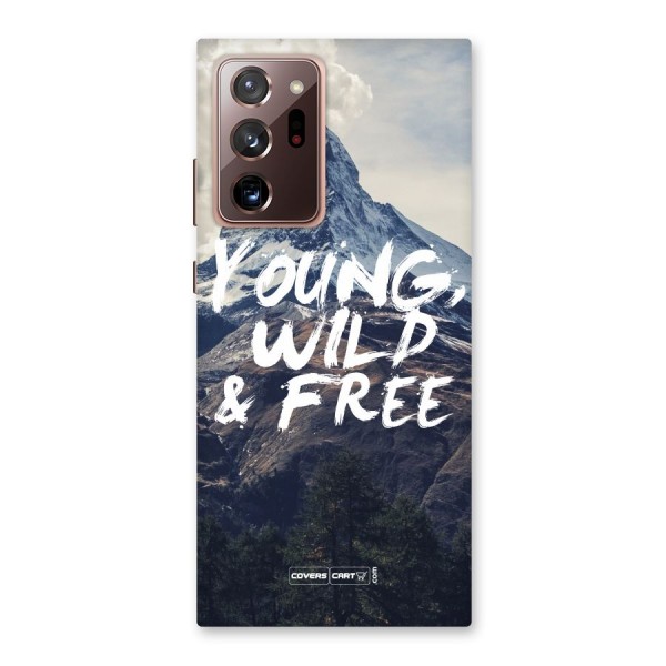 Young Wild and Free Back Case for Galaxy Note 20 Ultra