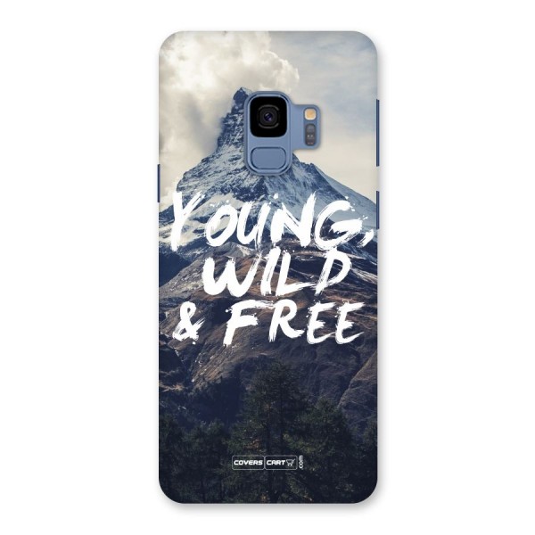 Young Wild and Free Back Case for Galaxy S9