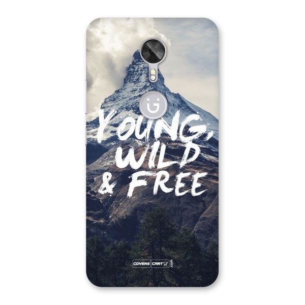 Young Wild and Free Back Case for Gionee A1