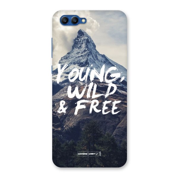 Young Wild and Free Back Case for Honor View 10