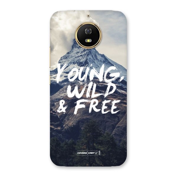 Young Wild and Free Back Case for Moto G5s