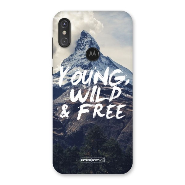 Young Wild and Free Back Case for Motorola One Power