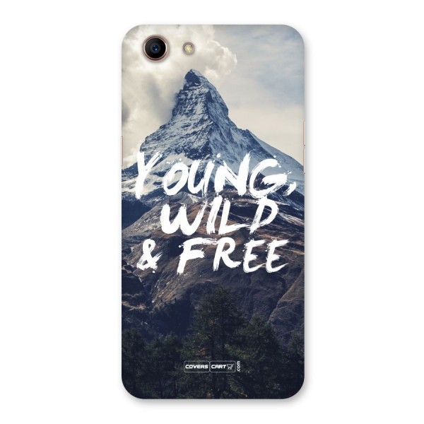 Young Wild and Free Back Case for Oppo A83 (2018)