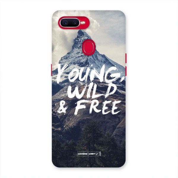 Young Wild and Free Back Case for Oppo F9 Pro