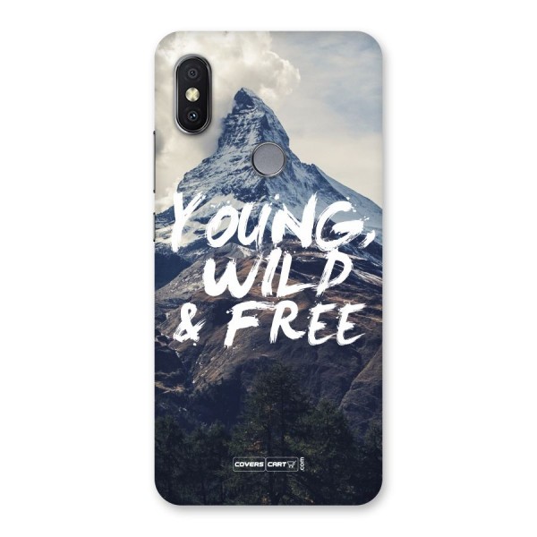 Young Wild and Free Back Case for Redmi Y2