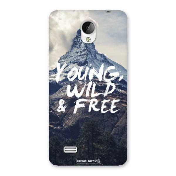 Young Wild and Free Back Case for Vivo Y21