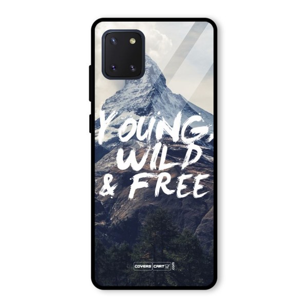 Young Wild and Free Glass Back Case for Galaxy Note 10 Lite