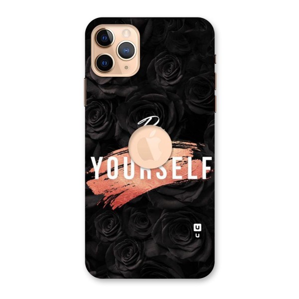 Yourself Shade Back Case for iPhone 11 Pro Max Logo Cut