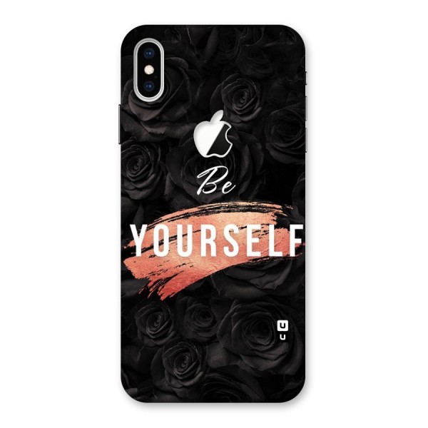 Yourself Shade Back Case for iPhone XS Max Apple Cut