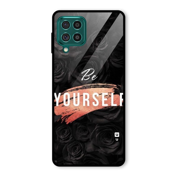 Yourself Shade Glass Back Case for Galaxy F62
