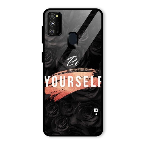 Yourself Shade Glass Back Case for Galaxy M30s