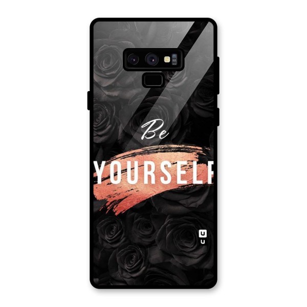 Yourself Shade Glass Back Case for Galaxy Note 9
