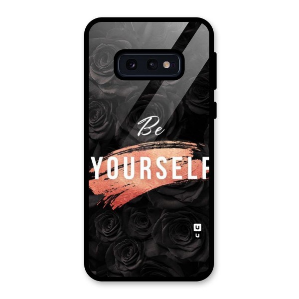 Yourself Shade Glass Back Case for Galaxy S10e